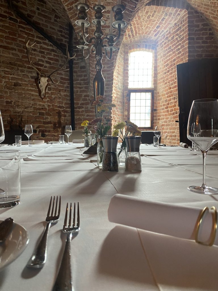 Diner in een van onze prachtige ruimtes